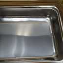 9QT Chafing Dishes for Buffet 4 Pack with 4 Full-Size Pans, Gold