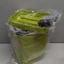 Compost Bin for Kitchen Countertop 5L/1.3 Gal Hanging Small Trash Can with Lid, Kichen Under Sink Trash Can, Wall Mount Indoor Compost Bucket with Lid(Lime Green)