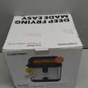 Chefman Fry Guy, The Most Compact & Convenient To Deep Fry Comfort Food, Restaurant-Style Basket With A 1.6-Quart Capacity, Easy-View Window & Adjustable Temp Control, Stainless - 1.5 Liter