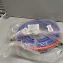 Washer Hose 12 Ft/12FT Rubber Washing Machine Hoses,Washer and Dryer Hose 3/4 Connection Supply Lines for Hot and Cold Water Washer Hoses-by MIFLUS,Universal Washing Machine Hose (2 Packs)