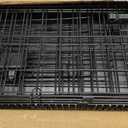 Amazon Basics Portable, Foldable Metal Wire Small Dog Crate with Removable Tray, Divider Panel, Single Door, Easy to Assemble, 24" x 18" x 20", Black