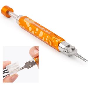 JRready DAP-D173 Mini Fit Jr Extraction Tool Equivalent to Molex 11-03-0044 ATX Pin Removal Tool for Mini Fit Jr Series Terminals with Built in Plunger