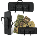 DULCE DOM 48 inch Double Rifle Case Soft Bag Gun Case, Perfect for Rifle Pistol Firearm Storage and Transportation, All Around Shooting Range Tactical Rifle Backpack, Indoor Outdoor