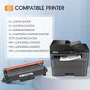 TN830XL TN830 TN 830XL 830 Toner for Brother Printer DCP-L2640DW HL-L2460DW Replacement for Brother TN830 XL/V/R 830 XL TN-830XL Cartridge MFC-L2820DW HL-L2405W HL-L2400D HL-L2480DW Black High Yield