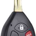 MechanMagic Key Fob Remote Replacement Fits for Toyota 4Runner 2010-2019 / Rav4 2010-2012 / Yaris 2012-2014 Keyless Entry Remote Control (HYQ12BBY G Chip)