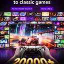 2026 Upgraded Retro Gaming Console, Retro Game Stick, 4K HD HDMI TV Game Stick, Built-in Classic Video Games, Plug & Play Game Console for TV 2 Wireless Controllers