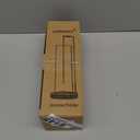 Incense Holder for Sticks, Anti-Ash Flying Incense Burner with 30 Incense Sticks, Detachable Glass Ash Catcher (Silver)