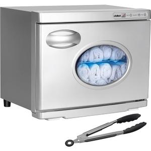 ROMECH 23L Hot Towel Warmer Cabinet, Professional Towel Heater with LED Temperature Display Setting, Extra Large Capacity Towel Warmers for Spa Massage Salon Home (Silver)