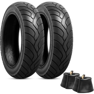 12.5x3.0 Replacement Tire and Inner Tubes, 12 1/2 x 3.0 Scooter Tire with Thick WEAR-Resistant Design, 12-1/2"x3.0" Fit for Currie & Schwinn Scooters