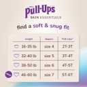 Pull-Ups Boys' Skin Essentials Potty Training Pants, Training Underwear, 3T-4T (32-40 lbs), 54 Ct