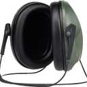 AOUTACC Tactical Shooting Earmuffs,Rear Mounted Noise Cancelling Headphones for Tactical Games, Construction Site, Hunting (Green)