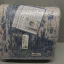 RELEANY Washable 8'x10' Abstract Area Rug for Living Room Blue Gray