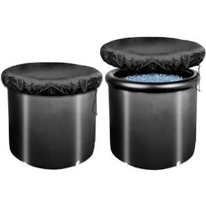 Ice Tub Cover, Ice Bath Tub Cover and Outdoor Cold Baths, Keeping the Ice Bath Tub Clean for Cover Only, 32" L x 32" W x 12" H