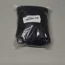 Water Resistant Stretch Computer Office Chair Cover with Durable Zipper Universal Washable Removable Spandex Rotating Boss Chair Slipcovers Anti-dust Soft Desk Chair Seat Protector for Dogs Cats Pets (Black)