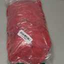 BORIFLORS Women's Ruched Bodycon Long Sleeve Maxi Dress Mesh Square Neck Cocktail Party Long Dresses (Red), Small