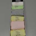 7 Pairs Pilates Socks with grips for Women- Non Slip, Ankle Yoga Socks for Yoga, Pilates, Ballet & Barre,Christmas gifts