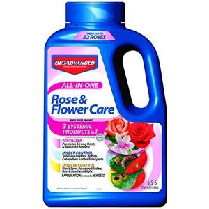 BioAdvanced All-In-One Rose and Flower Care Fertilizer, Granules, 4 lb