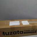 Muzata 8-12FT Modular Black Cable Railing Kit 36 Inch 3 Level Post Kit Complete Set Cable Railing System for Decks Length Adjustable Easy DIY with Paper User Guide (No Handrail) RW17