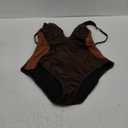 SUUKSESS Womens One Piece Tummy Control Swimsuit Crisscross Back Bathing Suits, XXL