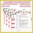 2 x Christmas Friendly Feud Game, Christmas Trivia Quiz, Family Feud Baby Shower Game, Christmas Party Game for Family Activity Favors-30 Christmas Feud Cards & 3 Fast Money Round Cards-05