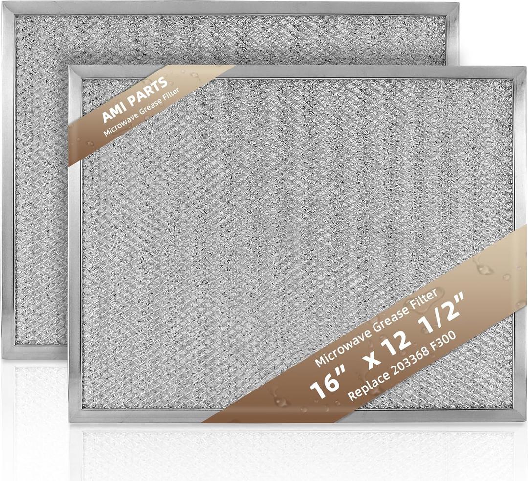 Upgraded 203368 F300E F50F Air Filter 16" x 12.5" Post Filter Fits for Honey-Well Electronic Air Cleaner Replace F300E1019 F300A1625 F50F1073 from AMI PARTS - 2 Pack