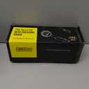 Tire Inflator with Pressure Gauge and Longer Hose - Most Accurate, Heavy Duty Air Chuck with Gauge for Air Compressor Tire Inflator Attachment - 100PSI (Black Dial)