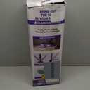 Scrub & Steam Mop with Rotating Mop Pads, LED Headlights, 6 Scrub Pads, Large Tank, Swivel Steering, Effortless Scrubbing Hard Floor Cleaner Upgraded (Black)