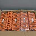 NovelBee 250pcs Bolt Seal Shipping Seal with Print Progressive Numbering for Cargo Containers and Truck Trailers,Cargo Container Seals (Orange)