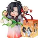 Anime Blind Box, Cute Mo Dao Zu Shi Porcelain Flowers Series Wei Wuxian LAN Wangji Blind Box Figure, Collectable PVC Figure for Birthday Gifts