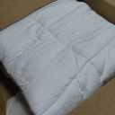 EASELAND Twin Size Mattress Pad Pillow Top Mattress Cover Quilted Fitted Cooling Protector Single Cotton Top 8-21" Deep Pocket (39x75 Inches, White)