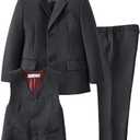 YuanLu Suits for Boys Ring Bearer Outfit Formal Vest and Pants Suit for Boy Wedding Suits Set 18Y