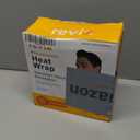 REVIX Microwavable Heating Pad for Neck Shoulders and Back, Microwave Heated Neck Wrap with Moist Heat, Light-Gray