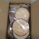 79Pcs 1.2"-3.1" Wood Slices for Crafts, Predrilled with Hole Wood Ornaments for Crafts, Wood Slice Ornaments for DIY Crafts, Arts, Coaster, Christmas Deco, Rustic Wedding Decoration