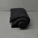 Cosybay Twin Size Feather Down Fiber Comforter - Fluffy Grey All Season Duvet Insert, Ultra Soft 100% Cotton Cover, Luxury Hotel Bedding with Corner Tabs, 68"x90"