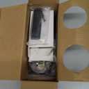 Malimali Pocket Door Lock, Pocket Door Hardware Square Door Lock for Privacy Sliding Door Bifold Door Locks and Pulls Handles Replacement Hardware (Matte Black Set A, Privacy Lock with Indicator)