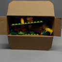 Marble Run for Kids Ages 4-8 145 PCS Dinosaur Giraffe Building Blocks with 10 Marbles Slide Dino Smooth Edges Design Works with Large Brick Toys STEM Track Toys Creative Gift for Boys Girls