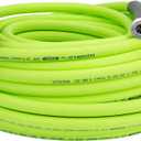 Flexzilla HFZPW426100Q-E 4200 PSI, 100' Pressure Washer Hose, 3/8 in. x 100 ft, ZillaGreen