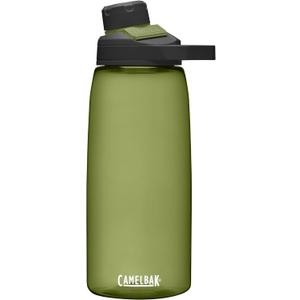 CamelBak Chute Mag BPA Free Water Bottle with Tritan- Magnetic Cap (33.8 Ounces, Olive)