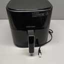 Chefman Air Fryer – 4 QT Compact Airfryer for Quick & Easy Meals, Features Hi-Fry Technology for Extra Crisp, Easy-View Window, Touch Controls with 4 Presets, Nonstick & Dishwasher Safe Basket - Black