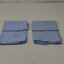 Mellanni Pillow Cases - Luxury, Extra Soft, Cooling Pillow Covers - 2 PC Iconic Collection Pillowcases - Envelope Closure (Standard/Queen 20" x 30", Sky Blue)