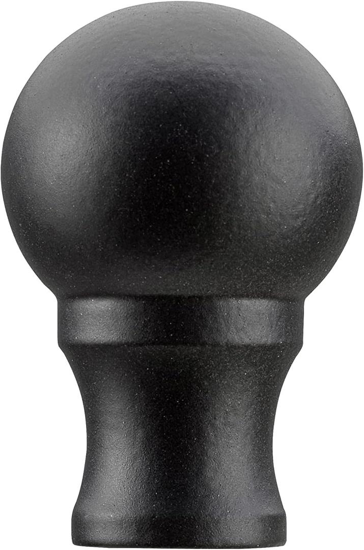 Aspen Creative 24018-31 Steel Lamp Finial in Oil Rubbed Bronze Finish, 1 3/8" (1 Pack)