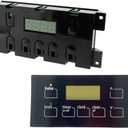 Generic 316455430 Range Oven Control Board Replacement for range oven stove with new Overlay frontcover included