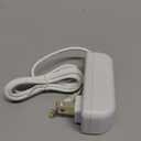 White Power Cord Replacement for Alexa Dot 3rd Gen, Dot 4th Gen, Dot 5th Gen 2022, Echo Pop 15W Power Adapter Charger