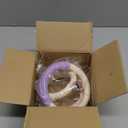 Jevnd Sugar Glider Climbing Toys, 3-Ring Sugar Glider Cage Enrichment Toy with Soft Cotton Rope, Sugar Glider Cage Accessories Hanging Swing for Rats, Squirrels, Birds, and Other Small Climbers