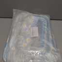 Clear Makeup Bag, TSA-Approved Travel Toiletry Bag for Women Men, 3 Pcs of Carry-On Cosmetic Bag Set, Waterproof Quart Size Organizer Tote Purse Pouch with Handle Zipper Travel Essentials Accessories