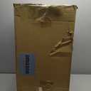 Simplehuman 45 Liter, 12 Gallon Liter Rectangular Hands-Free Kitchen Step Trash Can with Soft-Close Lid, Brushed Stainless Steel with Plastic Lid