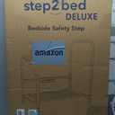 step2bed Bed Rails for Elderly with Adjustable Height Bed Step Stool & LED Light for Fall Prevention - Portable Medical Step Stool Comes with Handicap Grab Bars