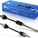 Maxfavor CV Axle Front fit for Ford Fiesta 2018 2017 2016 2015 2014 2013 2012 2011, S SE Titanium Sedan Hatchback, Automatic Trans L4 1.6L FWD CV Joint Axle Shaft Assembly Front Driver Passenger Side