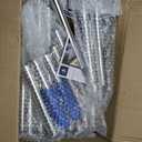 Wedding Arch Backdrop Stand,7x4 FT Metal Arch Backdrop Stand for Ceremony, Stainless Steel Square Backdrop Stand for Parties,Wedding,Birthday,Anniversary,Baby Shower,Garden Decorations