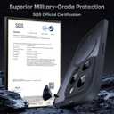 TOCOL for iPhone 14 Pro Max Case, Compatible with Magsafe, Drop Protection, Upgraded Full Camera Protection, Translucent Magnetic Matte Phone Case for iPhone 14 Pro Max 6.7 inch (Black)